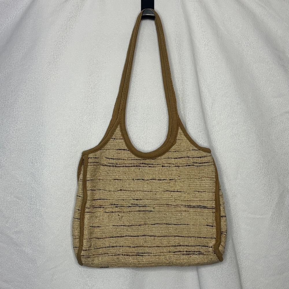 Carpetbags of America Woven Tote Bag Vintage Boho Shoulder Purse